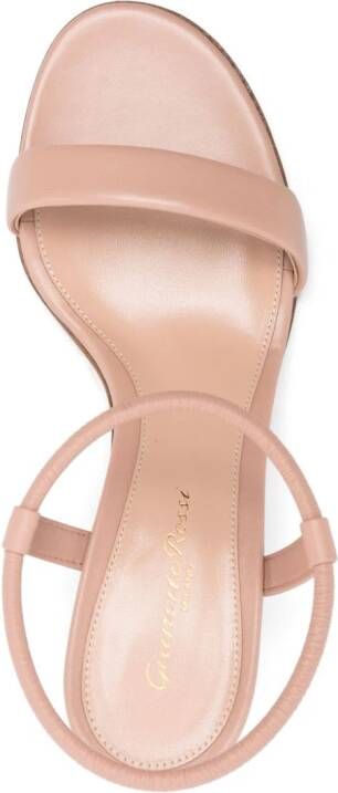 Gianvito Rossi Leren sandalen 65 mm Roze