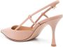 Gianvito Rossi Leren slingback pumps Beige - Thumbnail 3