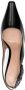 Gianvito Rossi Lindsay 100mm leren pumps Zwart - Thumbnail 4