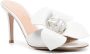 Gianvito Rossi Lucilla 85mm leren muiltjes Wit - Thumbnail 2