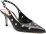 Gianvito Rossi Lydia Sling pumps Zwart - Thumbnail 2