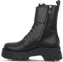 Gianvito Rossi Marloe leren combat boots Zwart - Thumbnail 3