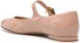 Gianvito Rossi Mary Ribbon 05 leren ballerina's Beige - Thumbnail 3