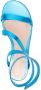 Gianvito Rossi Metallic sandalen Blauw - Thumbnail 4