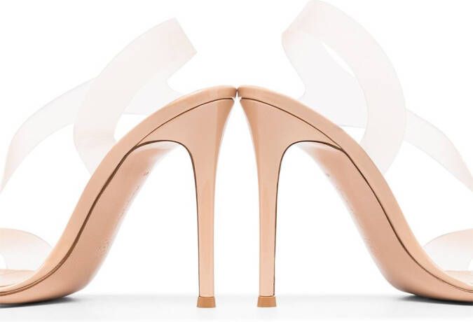 Gianvito Rossi 105 mm Metropolis sandalen Beige