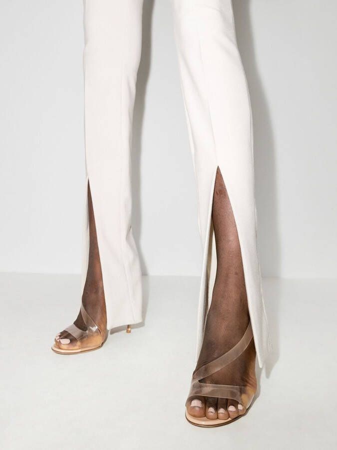 Gianvito Rossi 105 mm Metropolis sandalen Beige