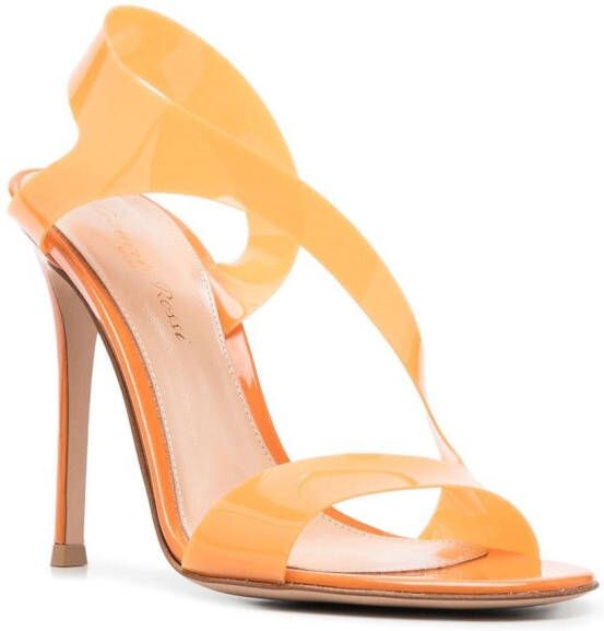 Gianvito Rossi Metropolis sandalen Oranje