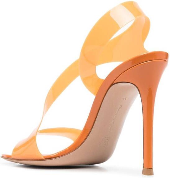 Gianvito Rossi Metropolis sandalen Oranje