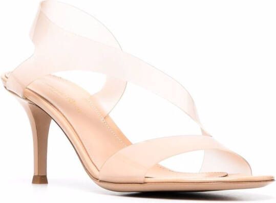 Gianvito Rossi Metropolis slingback sandalen Beige