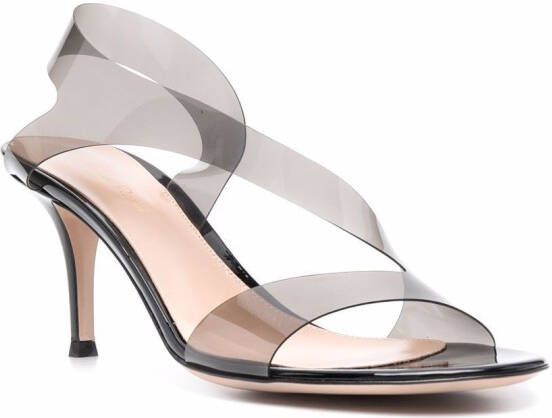 Gianvito Rossi Metropolis slingback sandalen Grijs