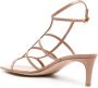 Gianvito Rossi Mondry leren sandalen Beige - Thumbnail 3