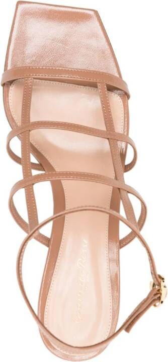 Gianvito Rossi Mondry leren sandalen Beige