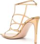 Gianvito Rossi Mondry leren sandalen Goud - Thumbnail 3
