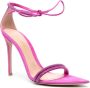 Gianvito Rossi Montecarlo sandalen verfraaid met kristal Roze - Thumbnail 2