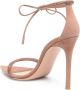 Gianvito Rossi Montecarlo suède sandalen Beige - Thumbnail 3