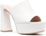 Gianvito Rossi Muiltjes met plateauzool Wit - Thumbnail 2