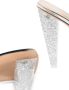 Gianvito Rossi Odyssey sandalen verfraaid met glitter dames leerleerStof leer 38.5 Zilver - Thumbnail 4