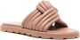 Gianvito Rossi Ottavia leren slippers Beige - Thumbnail 2