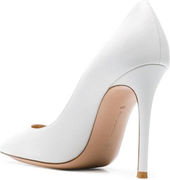 Gianvito Rossi Paris 100 pumps Wit