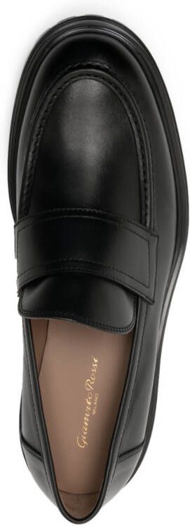 Gianvito Rossi Paul chunky loafers Zwart