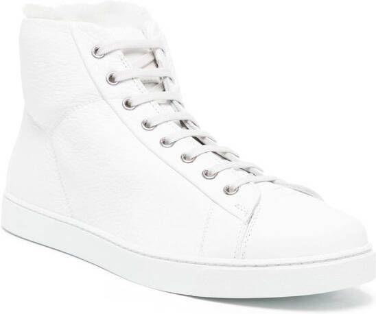 Gianvito Rossi Peter high-top sneakers Wit