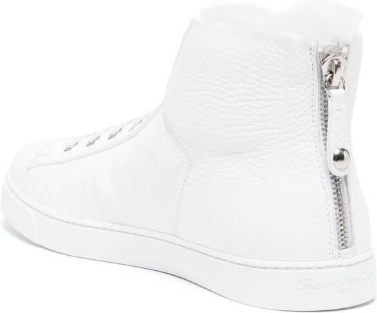 Gianvito Rossi Peter high-top sneakers Wit