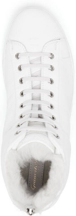 Gianvito Rossi Peter high-top sneakers Wit