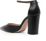 Gianvito Rossi Piper Anklet leren pumps Zwart - Thumbnail 3