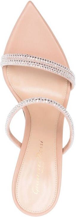 Gianvito Rossi Sandalen met plateauzool Beige