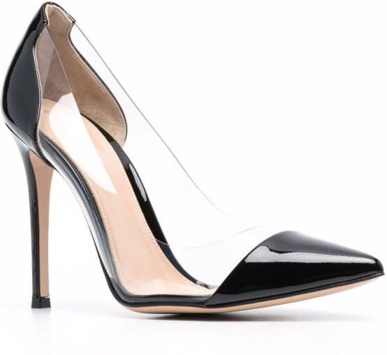 Gianvito Rossi Plexi pumps Zwart