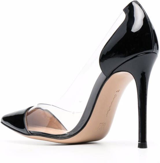 Gianvito Rossi Plexi pumps Zwart