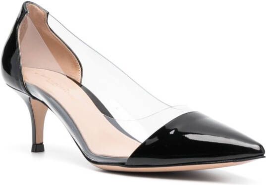 Gianvito Rossi Plexi pumps Zwart