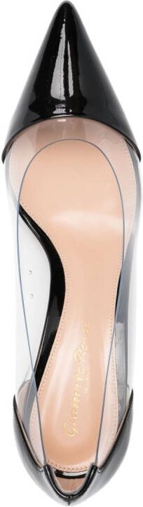 Gianvito Rossi Plexi pumps Zwart