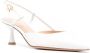 Gianvito Rossi Slingback pumps met puntige neus Wit - Thumbnail 2