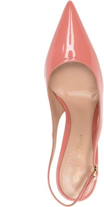 Gianvito Rossi Pumps met puntige neus Roze