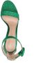 Gianvito Rossi Portofino sandalen met glitter Groen - Thumbnail 4