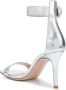 Gianvito Rossi Portofino leren sandalen Zilver - Thumbnail 3
