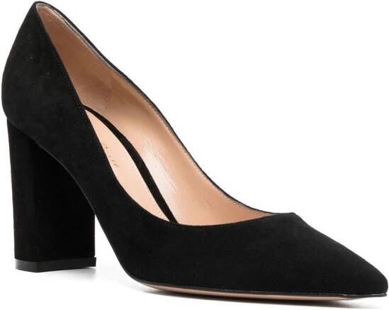 Gianvito Rossi Pumps met blokhak Zwart