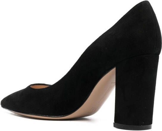 Gianvito Rossi Pumps met blokhak Zwart