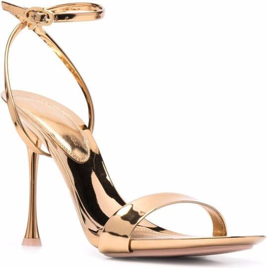 Gianvito Rossi Pumps met hoge hak Goud