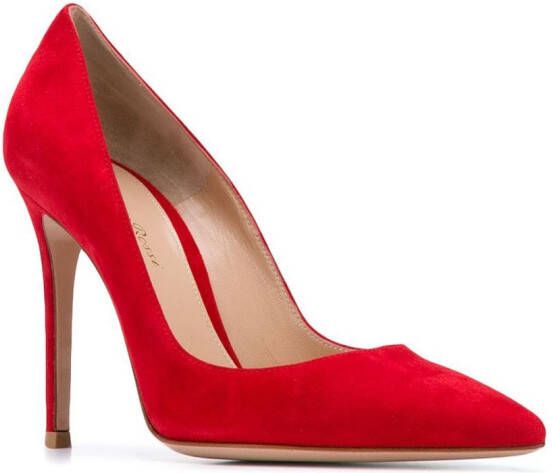 Gianvito Rossi Pumps met hoge hak Rood