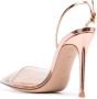 Gianvito Rossi Pumps met lint Beige - Thumbnail 3