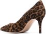 Gianvito Rossi Pumps met luipaardprint Bruin - Thumbnail 3