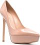 Gianvito Rossi Pumps met plateauzool Roze - Thumbnail 2