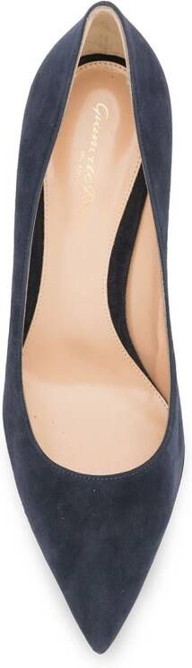 Gianvito Rossi Pumps met puntige neus Blauw