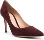 Gianvito Rossi Pumps met puntige neus Bruin - Thumbnail 2