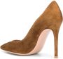 Gianvito Rossi Pumps met puntige neus Bruin - Thumbnail 3