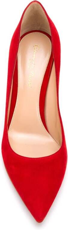 Gianvito Rossi Pumps met puntige neus Rood