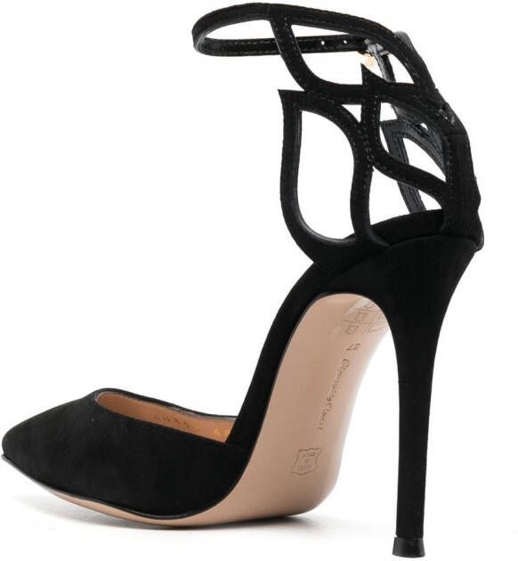 Gianvito Rossi Pumps met puntige neus Zwart