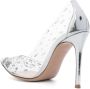 Gianvito Rossi Pumps verfraaid met kristallen Wit - Thumbnail 3